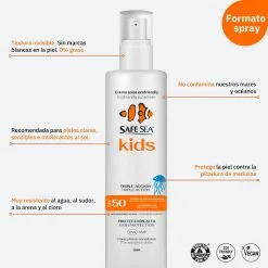 Safe Sea Spray Solar Corporal Para Niños SPF 50 -tienda de material de boxeo spray solar corporal para nios spf 50 6