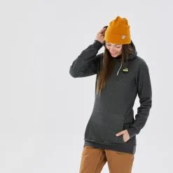 DREAMSCAPE Sudadera Con Capucha Mujer Snowboard - SNB HDY Verde -tienda de material de boxeo sudadera capucha mujer snowboard snb hdy gris