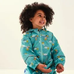 Regatta Traje Impermeable Pobble De Peppa Pig Nubes Para Niños/Niñas Azul Aruba -tienda de material de boxeo traje impermeable pobble de peppa pig nubes para niosnias azul aruba 3