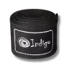 INDIGO SPORTS Venda De Boxeo De Algodón Y Nailon INDIGO 300* 5 Cm Negro