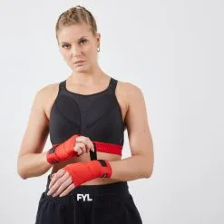 Outshock Vendas De Boxeo 2,5 M Junior Rojo -tienda de material de boxeo vendas de boxeo 25 m junior rojo 4