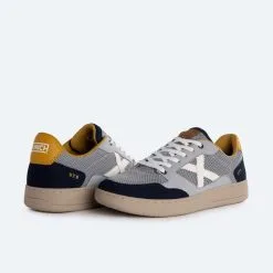 Zapatilla Casual MUNICH Legit Adulto Gris -tienda de material de boxeo zapatilla casual munich legit adulto gris 4