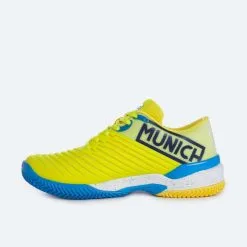 Zapatilla De Pádel MUNICH Pad X Adulto Amarillo -tienda de material de boxeo zapatilla de padel munich pad x adulto amarillo 1