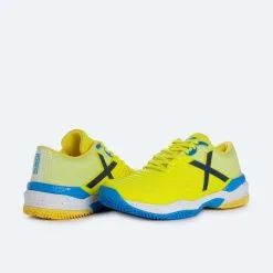 Zapatilla De Pádel MUNICH Pad X Adulto Amarillo -tienda de material de boxeo zapatilla de padel munich pad x adulto amarillo 4