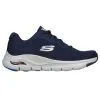 Zapatillas Caminar Hombre SKECHERS Arch Fit Azul Marino