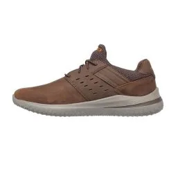 Zapatillas Caminar Hombre SKECHERS Delson 3.0-Dezra Marrón -tienda de material de boxeo zapatillas caminar hombre skechers delson 30 dezra marron 4