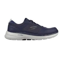 Zapatillas Caminar Hombre SKECHERS Go Walk 6-Compete Negro -tienda de material de boxeo zapatillas caminar hombre skechers go walk 6 compete azul marino