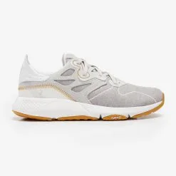 Newfeel Zapatillas Caminar Mujer Actiwalk 500 Gris Naranja -tienda de material de boxeo zapatillas caminar mujer actiwalk 500 gris