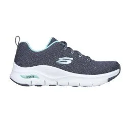 Zapatillas Caminar Mujer SKECHERS Glee For All Negro -tienda de material de boxeo zapatillas caminar mujer skechers glee for all gris