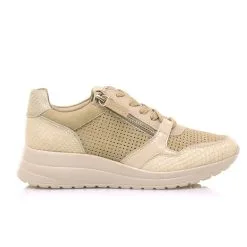 Zapatillas De Caminar Para Mujer Mtng Lanas En Color Beige